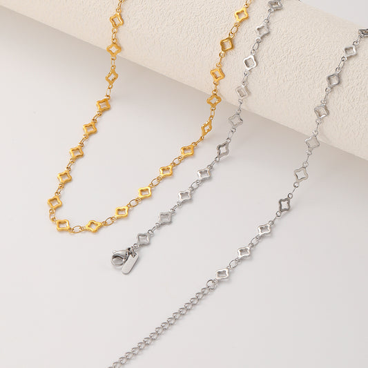 New stainless steel handmade necklace