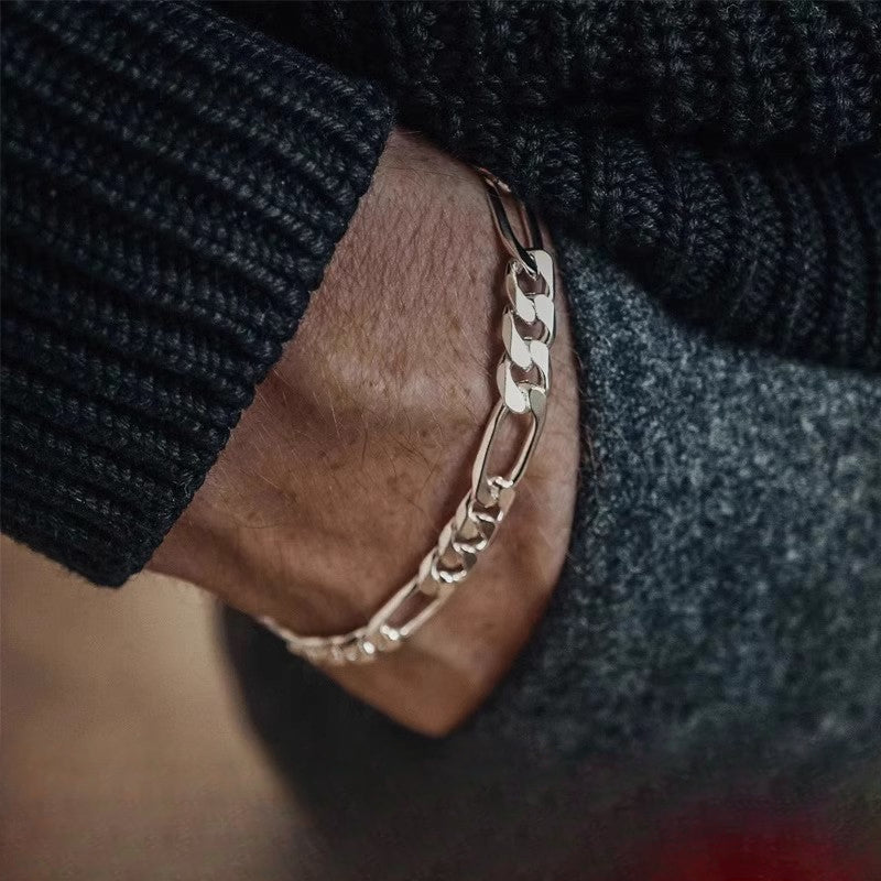 Couple bracelet 7mm wide